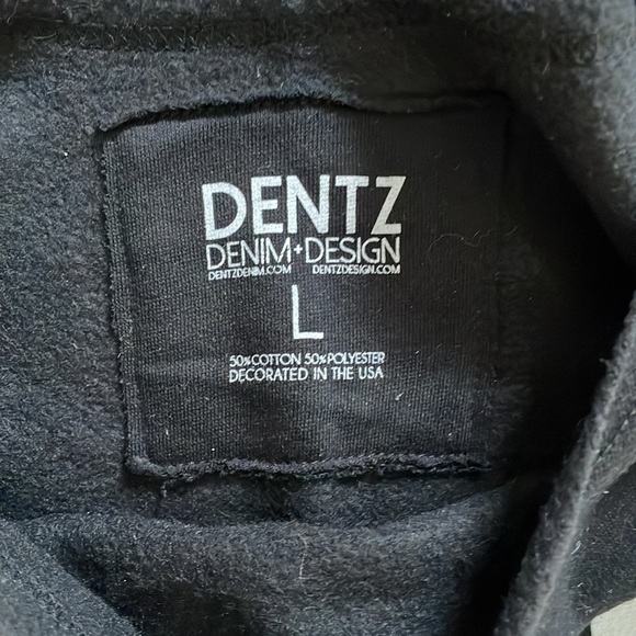 Dentz Denim & Design women’s sweatshirt - WHISKEY I APOLOGIZE IN ADVANCE saying - Picture 3 of 4